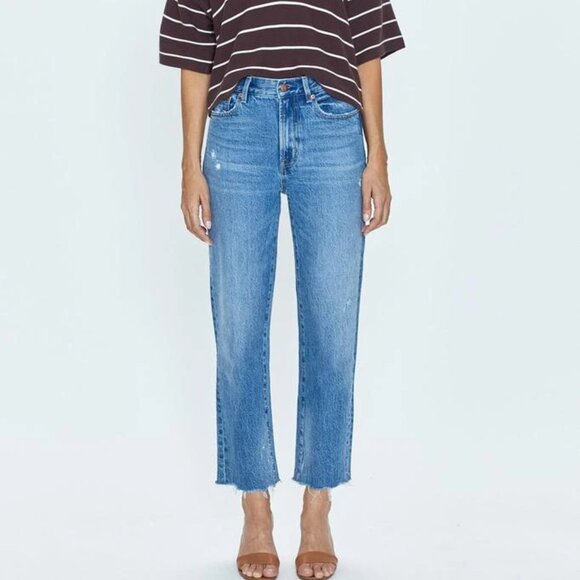 NWT  Pistola Denim Charlie High Rise Straight - Overlook Vintage Size 26 Women's - Picture 1 of 6